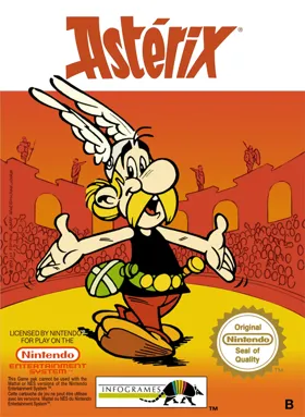 Asterix (Europe) (En,Fr,De,Es,It) box cover front